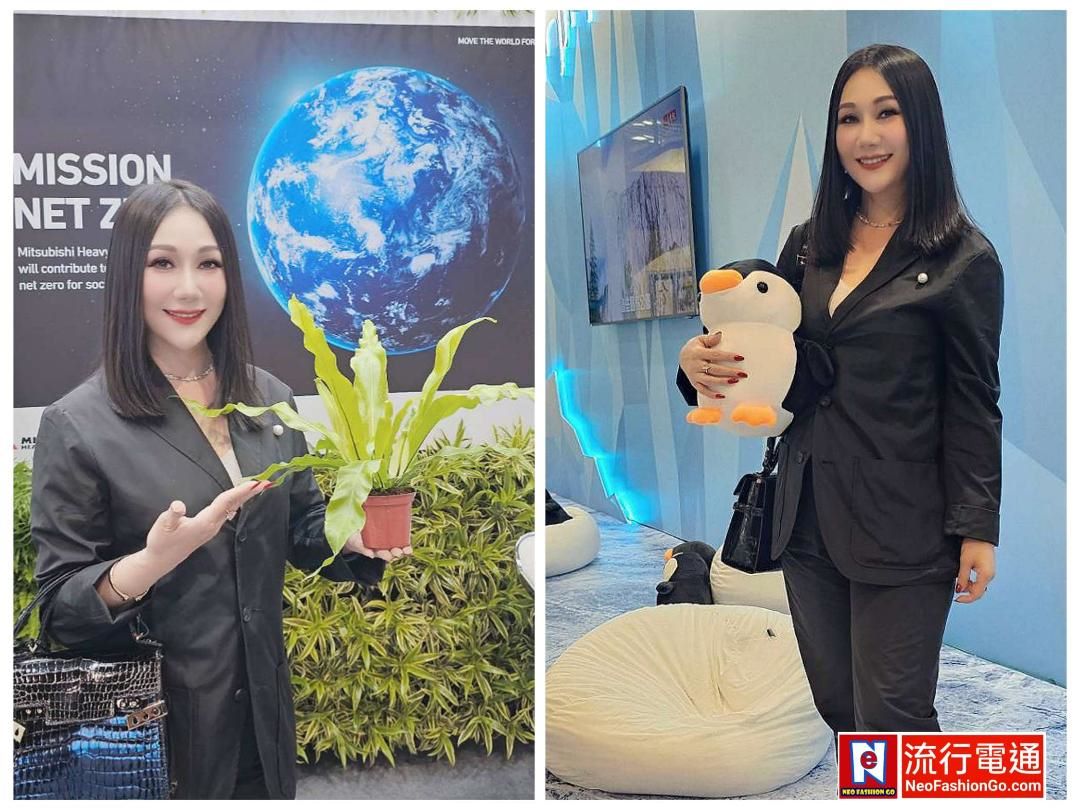 2024 第三屆亞太永續博覽會 胡寶莉:「許多大專院校推動ESG的觀念,正能量傳遞的推動,讓人看到台灣未來的希望。」