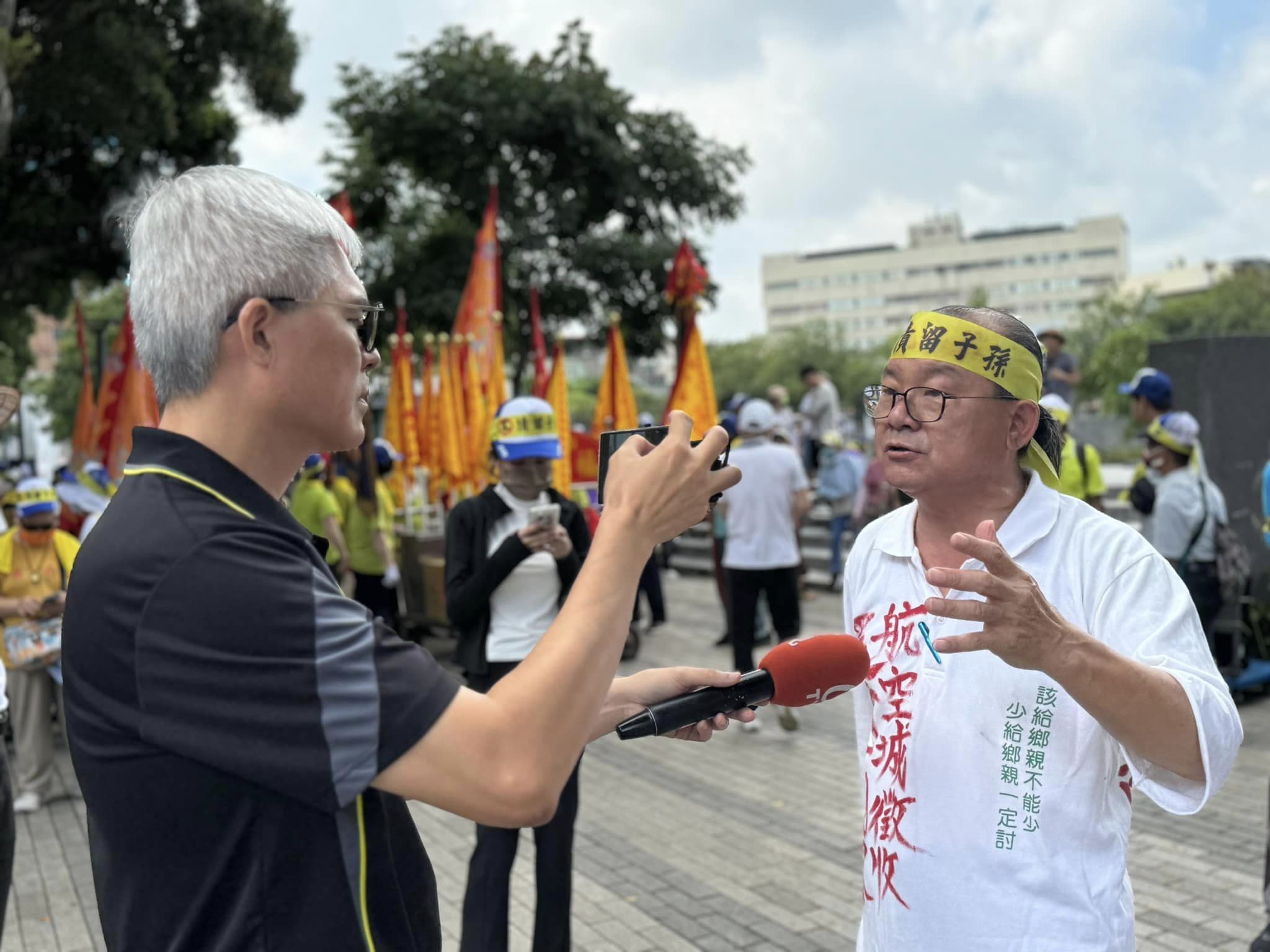 神明助威!游吾和議員率桃園航空城拆遷戶陳抗補償評點過低