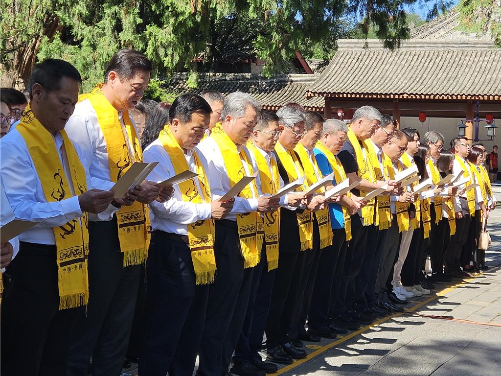 出席黃帝祭拜典禮 周錫瑋鼓勵兩岸多開放交流降敵意