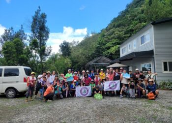 26日『知本樂山綠廊道健行活動』在台東知本溫泉村盛大舉行
