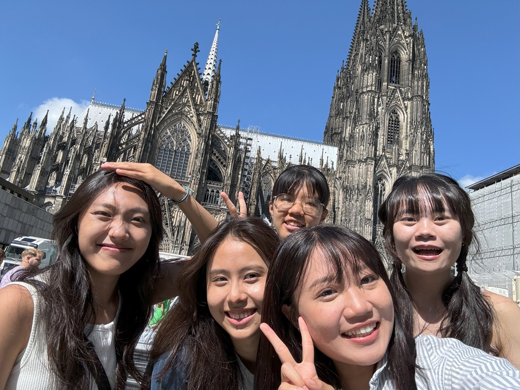 出國夢想校園啟航，義守大學國際移動力豐沛，物治系學子前往德國進行跨領域交流學習