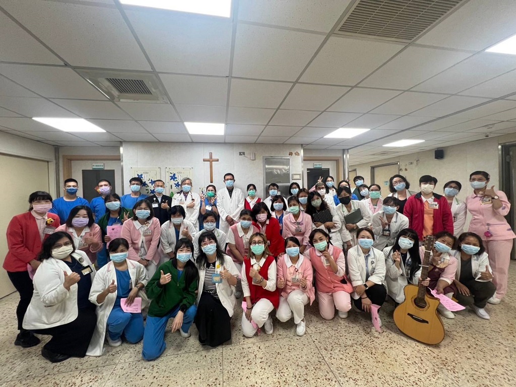 台東馬偕身心科病房重啟大合照