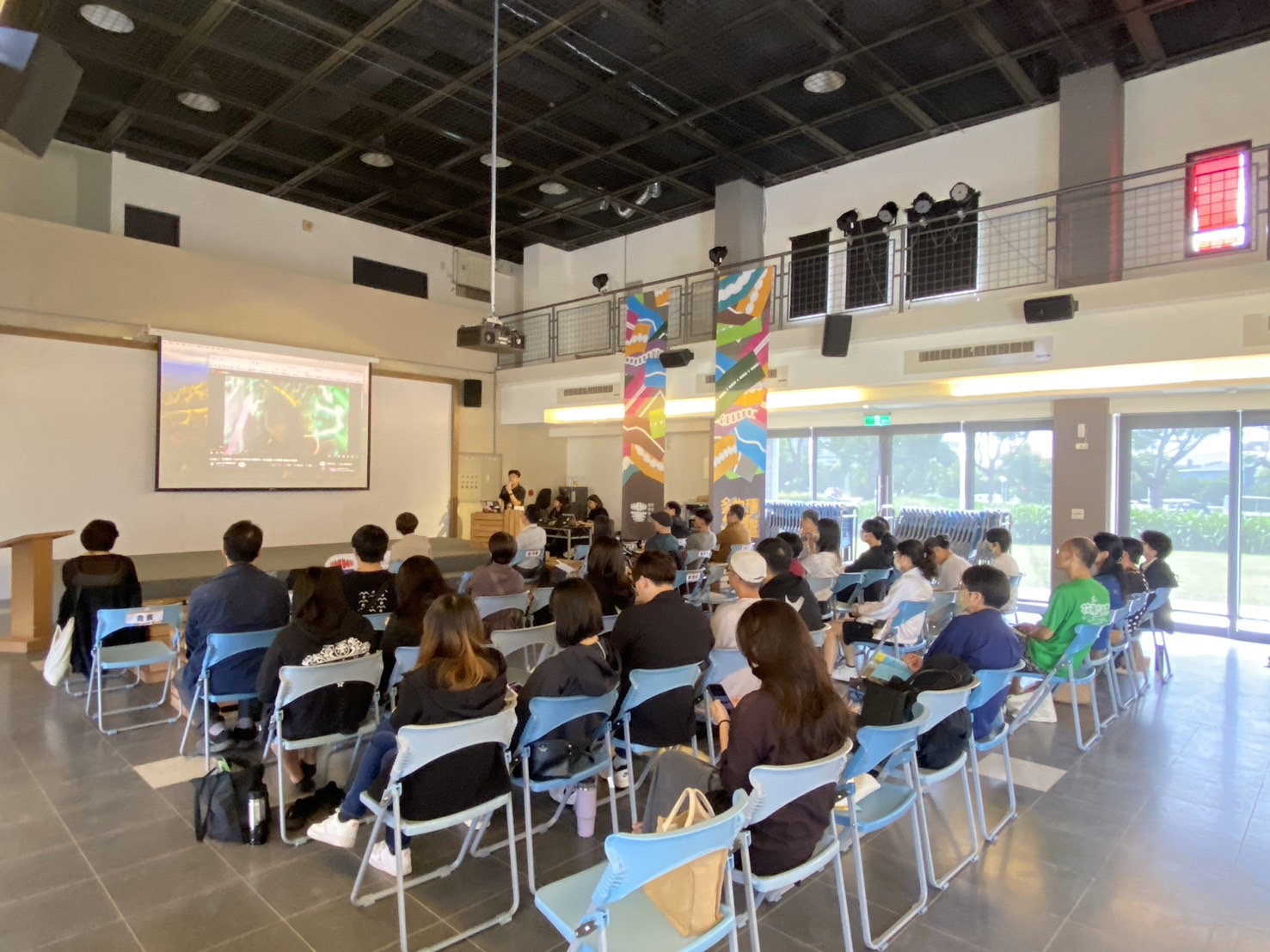 臺東縣政府於26日上午在臺東美術館大文創教室舉辦『2024臺東聲音藝術節 駐地創作論壇』