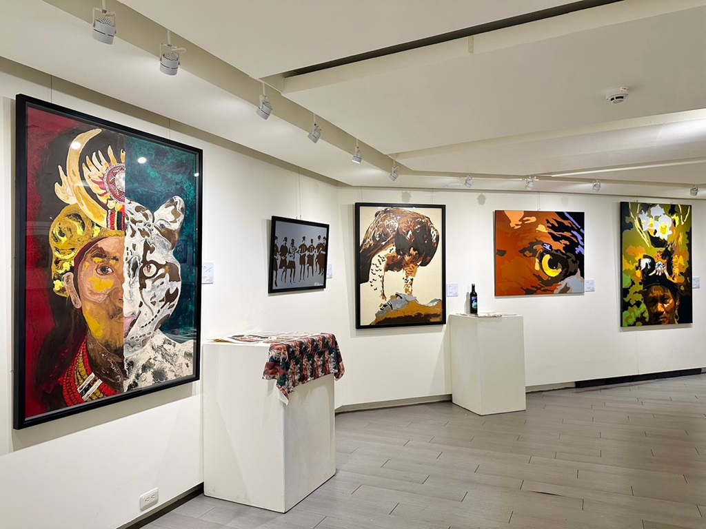 臺東縣政府與亞洲藝術與文化創意產業發展協會在臺東藝文中心2樓展覽室共同舉辦藝術家陳子強個展『溯原』