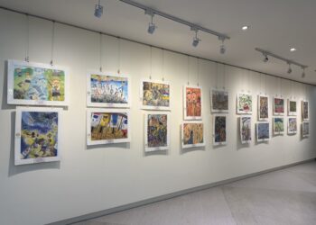 第55屆世界兒童畫展臺東巡迴展即日起至12月1日在臺東縣藝文中心二樓展覽室及藝廊辦理