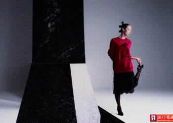 SHIATZY CHEN夏姿・陳 刺繡工藝傾訴文人雅致 墨蘭、梅花、墨點與墨刷