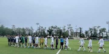 豐田國中人工草皮足球場啟用三年，首度迎來國中甲級及高中足球聯賽