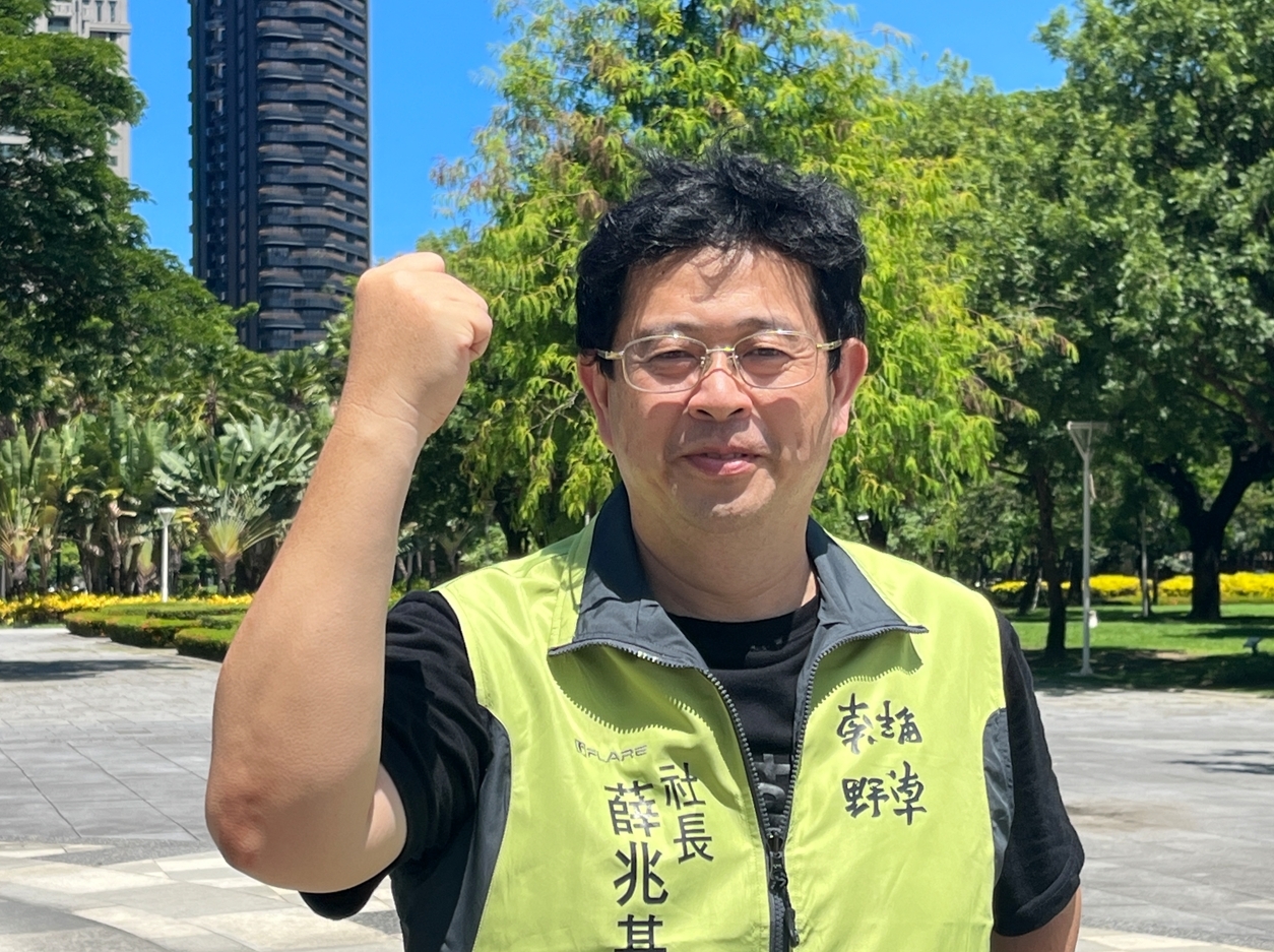 民進黨高雄市左楠區市議員擬參選人薛兆基。(圖為薛兆基提供)
