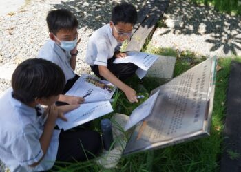定向越野、在地文史 文雅國小教育多元化讓學習不乏味