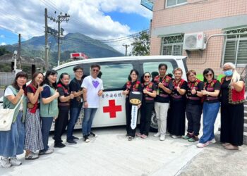郭家寶等178人捐贈瑪家鄉衛生所救護車　守護偏鄉緊急醫療