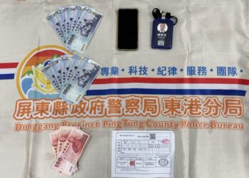 東港分局打詐不停歇 再逮車手送辦