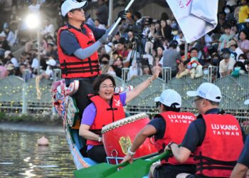 2025鹿港慶端陽國際龍舟錦標賽開幕  充分展現彰化熱情與活力