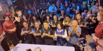 影音/白沙屯媽祖於芳苑鄉福海宮受數萬信徒熱情歡迎