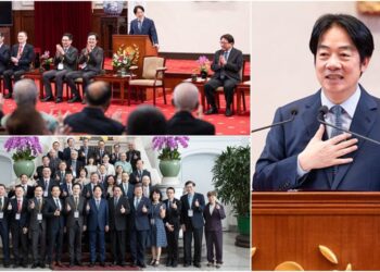 接見南市醫界重要幹部 賴清德分享3項使命 提出和平四大支柱行動方案