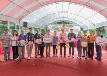 新屋頭洲公1公園開工     張善政:打造水畔步道     提供鄉親優質休憩場域