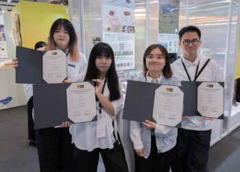 金點新秀設計獎舉行頒獎典禮 嶺東科大帶回10獎項成最大贏家