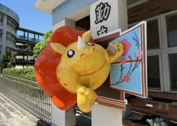 世壯運場邊最萌應援團!淡古聯盟公仔快閃加油     淡水古蹟博物館「巨型寵物」開放借用