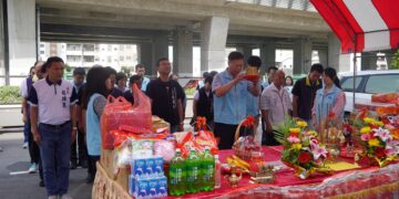 影音/提升珍貴土地資源的利用效益   員林市立體停車場舉辦拆除工程祈福