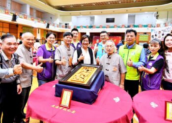 全國唯一集工藝界翹楚宴祖師爺  鹿港魯班公宴108桌工藝看桌