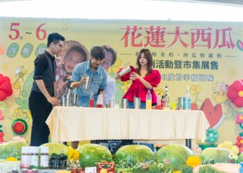 花蓮大西瓜行銷首站5/10登場 明星站台、市集試吃、親子活動嗨翻全台