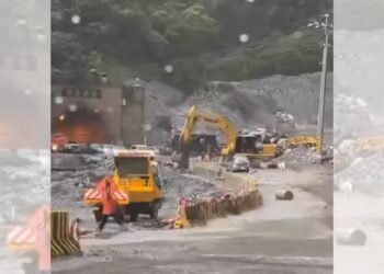 影音/強降雨北迴線雙向中斷 預計今天無法修復完成