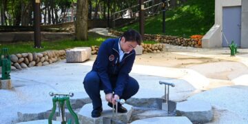 打造花蓮縣親子友善空間  魏嘉賢參訪桃園親子運動公園