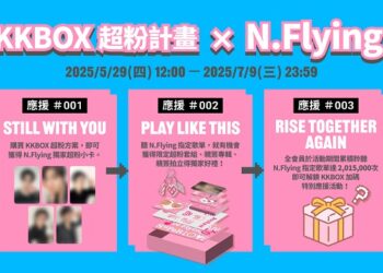 KKBOX「超粉計畫」首度攜手海外韓團!N.Flying 10 週年專屬應援強勢開跑