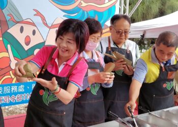 溪州鄉「粽是為鄉親」  端午傳情感受濃厚的節慶氣氛