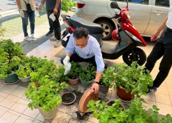 「攜手減菸蒂,讓嘉更美麗」 嘉義縣環保局號召民眾清理家園