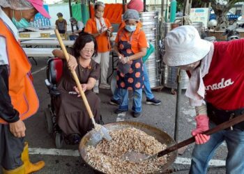 粽葉飄香「粿真有愛」 喜樂志工隊端午製芋粿品嚐不一樣的端午味