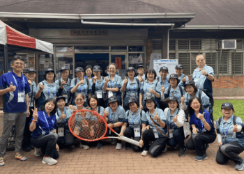 從艷陽到豪雨     世壯運紅土網球賽挑戰不斷     人員志工樂觀面對難忘經驗