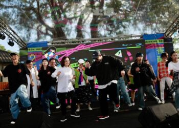 屏東青醒生活日青春爆發　青少年齊宣示「癮毒不回」