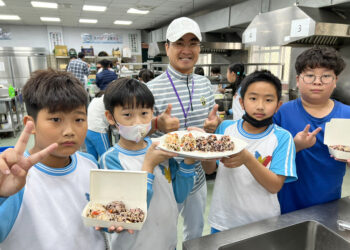 大手牽小手玩SketchUp 臺南小學生體驗技職趣