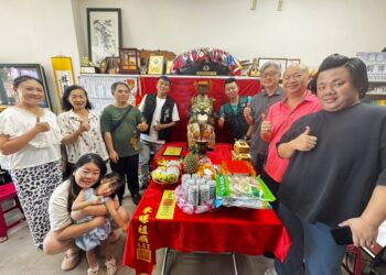 毅然文創媒體工作室有限公司感謝媽祖婆的到來,期盼年底大家一起進戲院看電影,把信仰文化發揚光大!(照片/毅然文創媒體工作室有限公司提供)