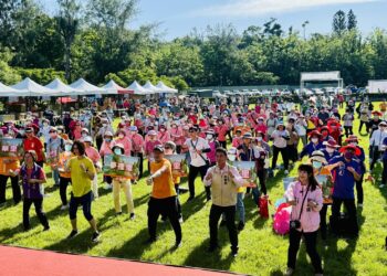 長庚守護 健康同步-長庚健走同樂會」活動長庚相伴每一步 強肌健骨不止步