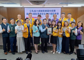 新臺幣10萬8,000元挹注 黃偉哲感謝各方充實醫材