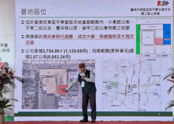 臺南宜居平實社宅動土 黃偉哲:落實居住正義