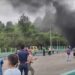 影音/四川成都雲頂山一號隧道貨車追尾爆炸起火