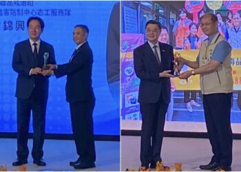 毒防成效卓著! 宜縣志工隊長謝錦興及毒防中心獲總統及卓揆頒獎表揚