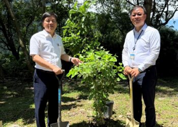 中鋼運通公司攜手茂林國中、茂林國家風景區管理處合作舉辦「紫斑蝶蜜源植物植栽活動」 共築永續環境與地方共好