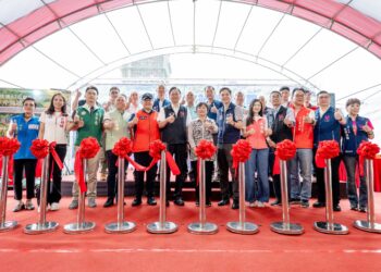 機捷A7牛角坡橋通車     張善政讚獲金安獎特優     兼顧生態人本紓解交通