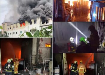 影音/礁溪工廠大火 烈焰竄燒!濃煙陣陣!