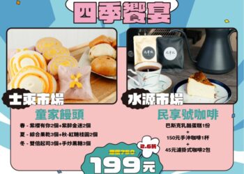 點心運動會熱力延燒!「天下第一攤」金賞套票6/11開搶