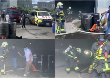 影音/蘇澳珠寶加工廠火警 2人燒燙傷10人輕微嗆傷