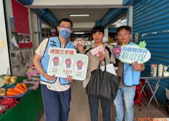 自備購物袋市場GO　減塑減廢愛地球