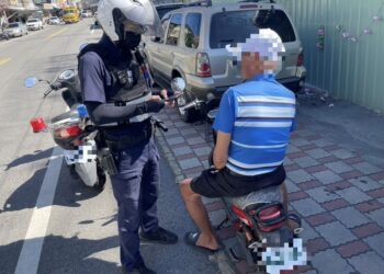 枋警加強交通宣導及取締 降低闖紅燈違規事故