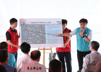 行政院長視察嘉義縣防災整備　治水初見成效