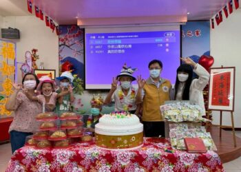 慶賀百歲人瑞沈爺爺嵩壽　高雄榮家溫馨慶生歡樂滿堂