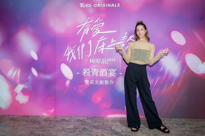 莫允雯感謝導演給她空間 拍戲每天都很享受。圖/tvbs