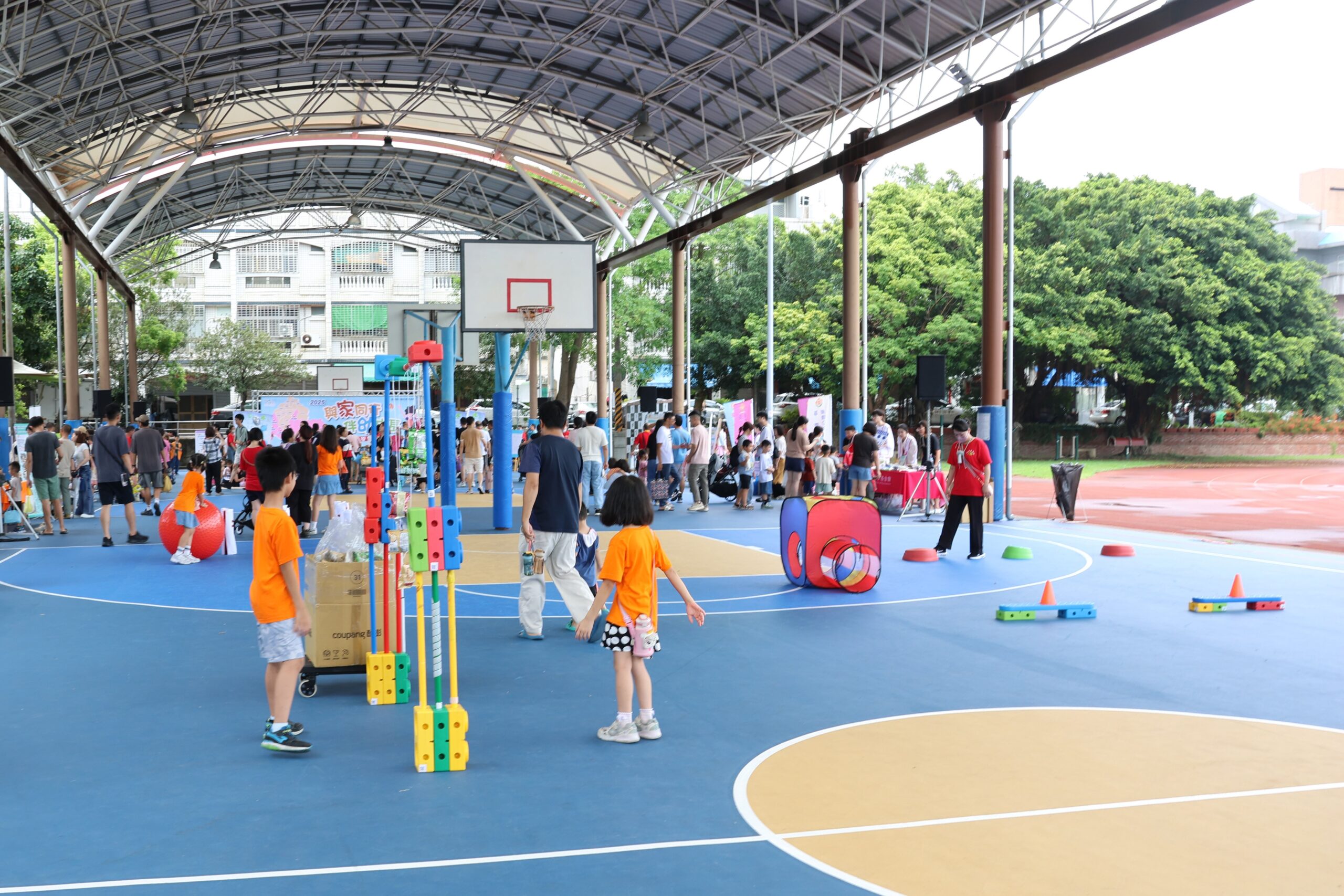 與家同行 伴幼成長」親子闖關野餐活動苑裡登場 轉載自苗縣府網站